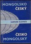 Mongolsko-český a česko-mongolský kapesní slovník