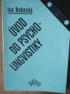Úvod do psycholingvistiky